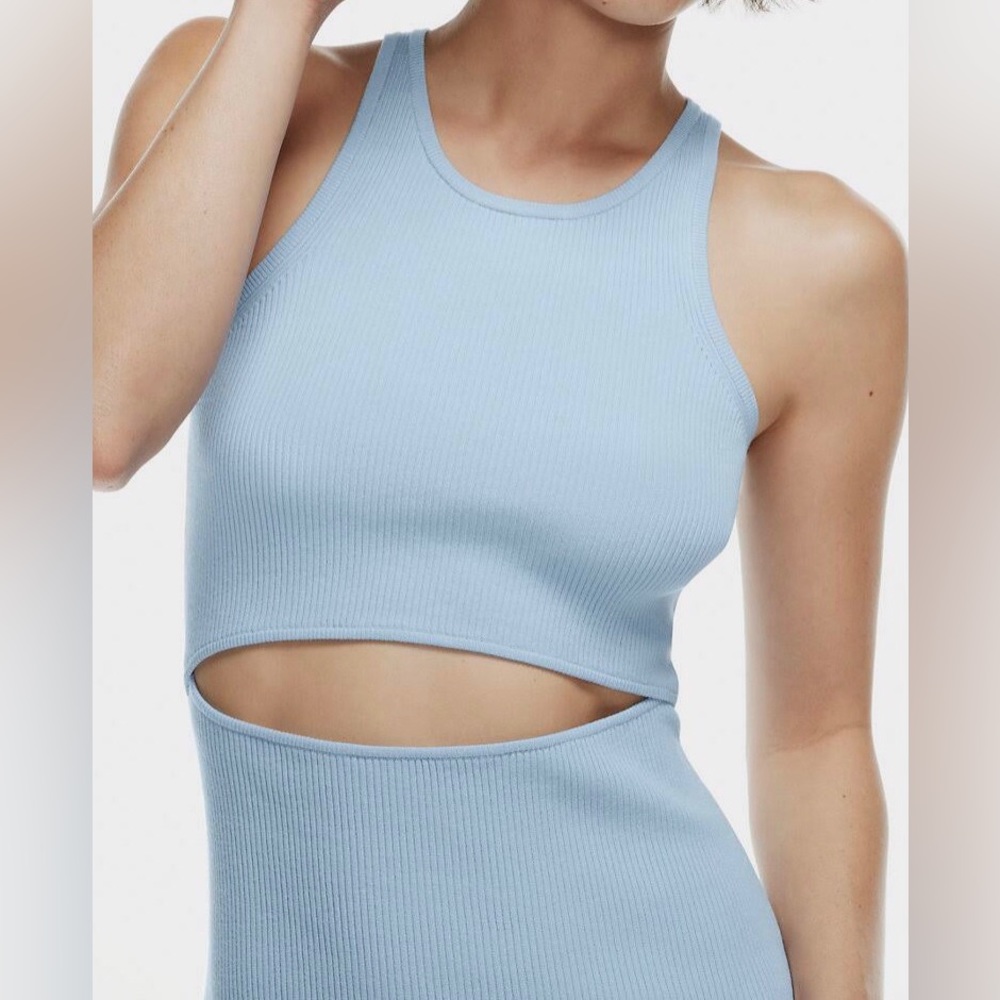 Aritzia Wilfred Free cut out mini dress - Picture 2 of 6
